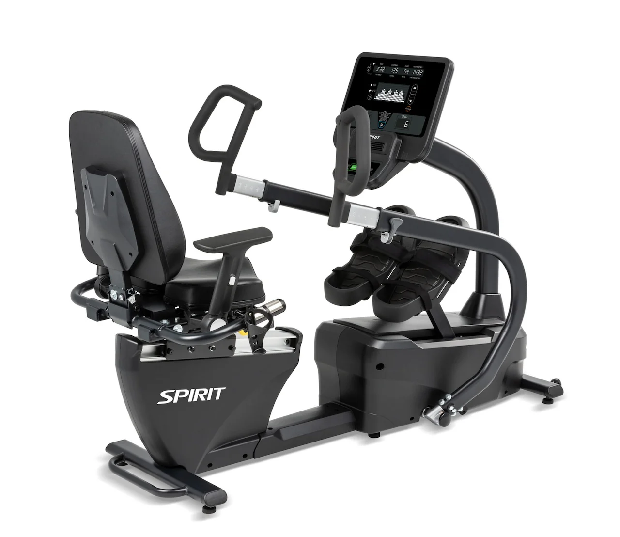 Spirit Fitness CRS800S Recumbent Stepper w/ Swivel Seat