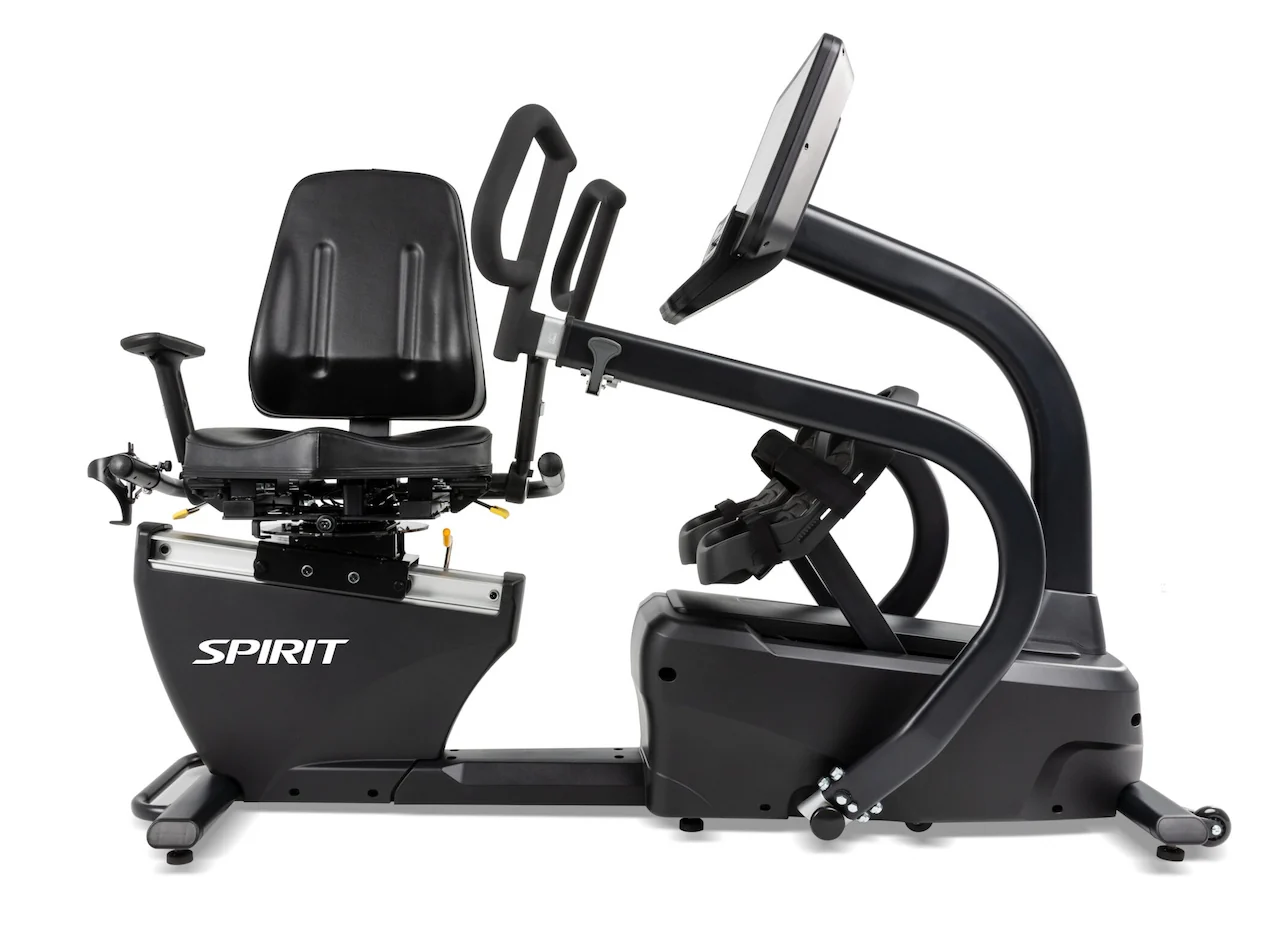 Spirit Fitness CRS800S Recumbent Stepper w/ Swivel Seat - Image 2