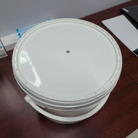 Storage Bucket for FORCE Disinfecting Wipes